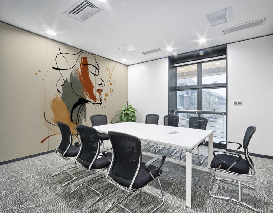 Quiet Flame Wall Printing