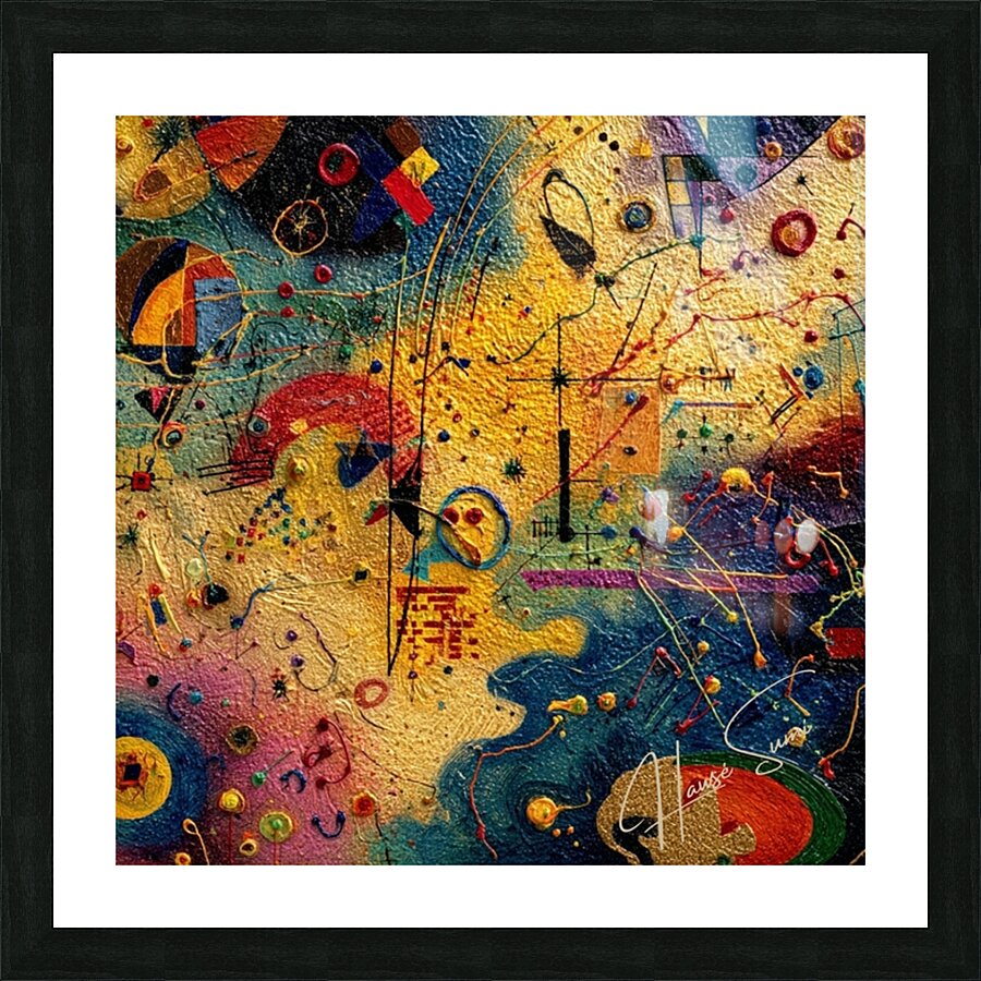 Frequency of Becoming Picture Frame print