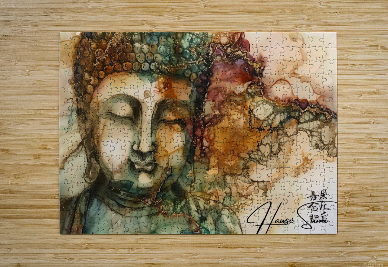 Tranquil Divinity Hawse Sumi Puzzle printing