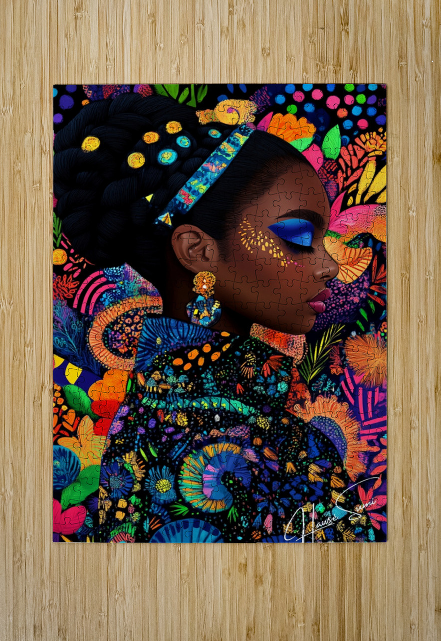 Garden of Dreams Hawse Sumi Puzzle printing