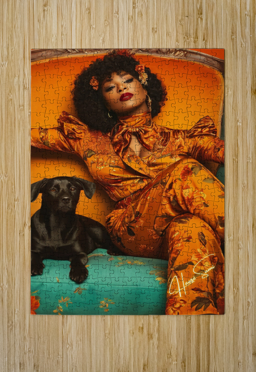 Golden Throne Hawse Sumi Puzzle printing