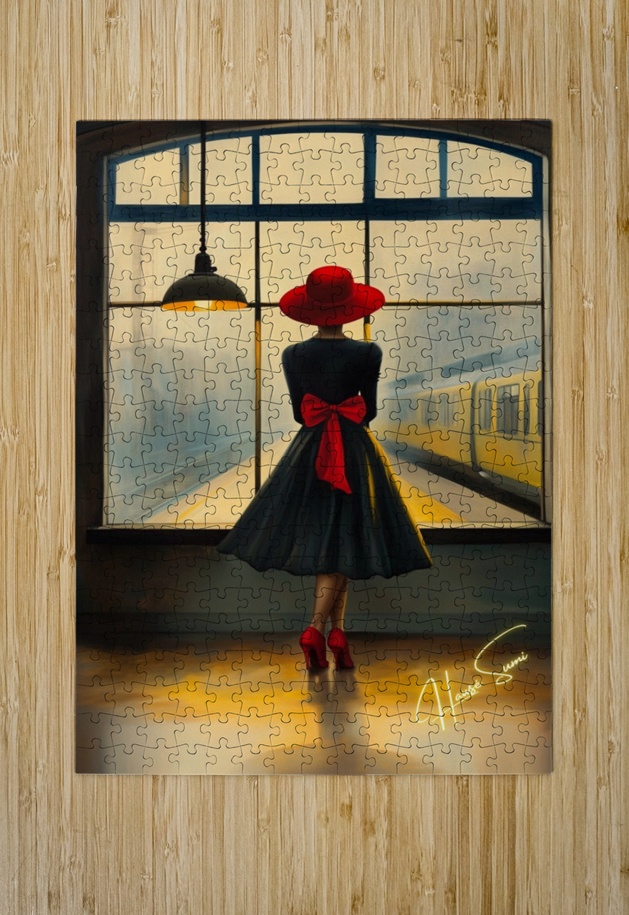 The Last Train Hawse Sumi Puzzle printing