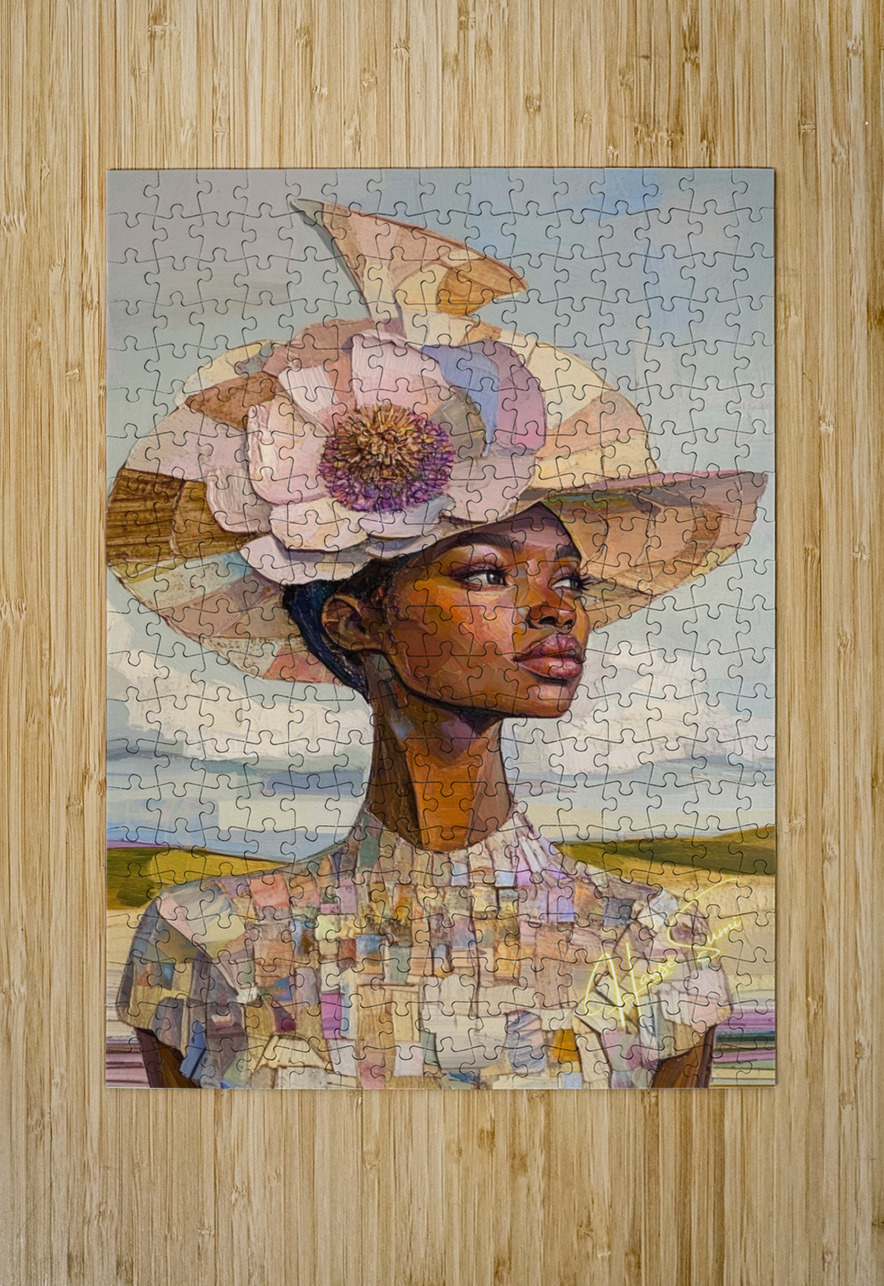 Flourish in the Wind Hawse Sumi Puzzle printing