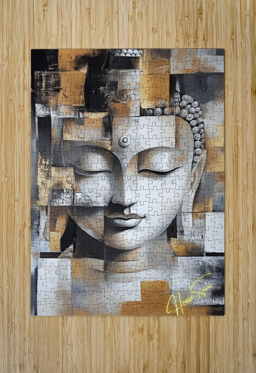 Awakened: Buddha in Fragments Hawse Sumi Puzzle printing
