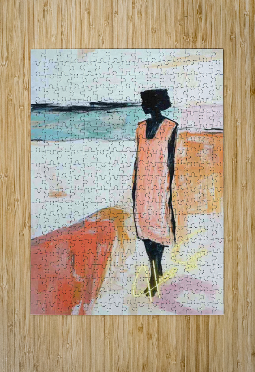 She Walked With Quiet Fire Hawse Sumi Puzzle printing