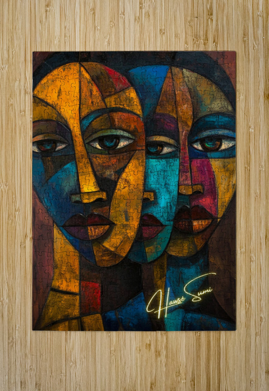 The Echo in Three Hawse Sumi Puzzle printing