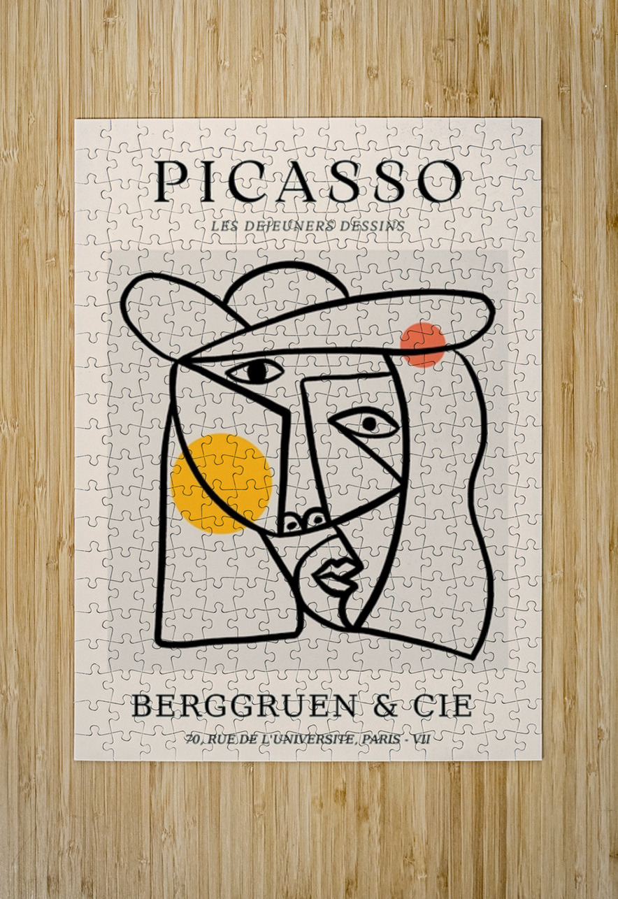 Les Dejeuners Dessins Hawse Sumi Puzzle printing