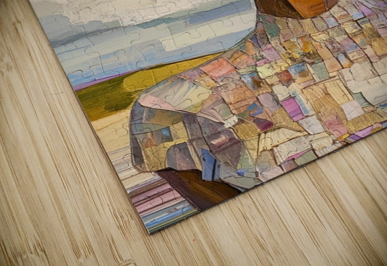 Flourish in the Wind Hawse Sumi Puzzle