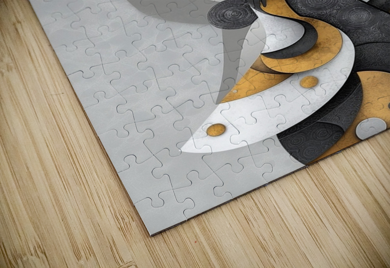 Her Spirit Swirls in Silence Hawse Sumi Puzzle