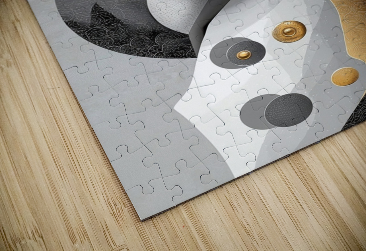 Wrapped in Royal Geometry Hawse Sumi Puzzle