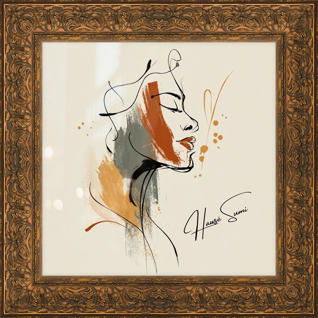 Impression de cadre personnalisé